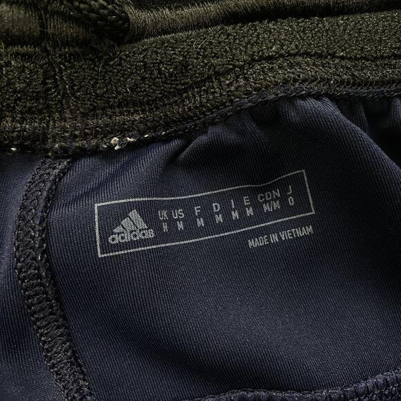 Adidas Cordura Shorts Mens Medium Blue Athletic Outdoor Running Zip Pocket - Picture 11 of 15